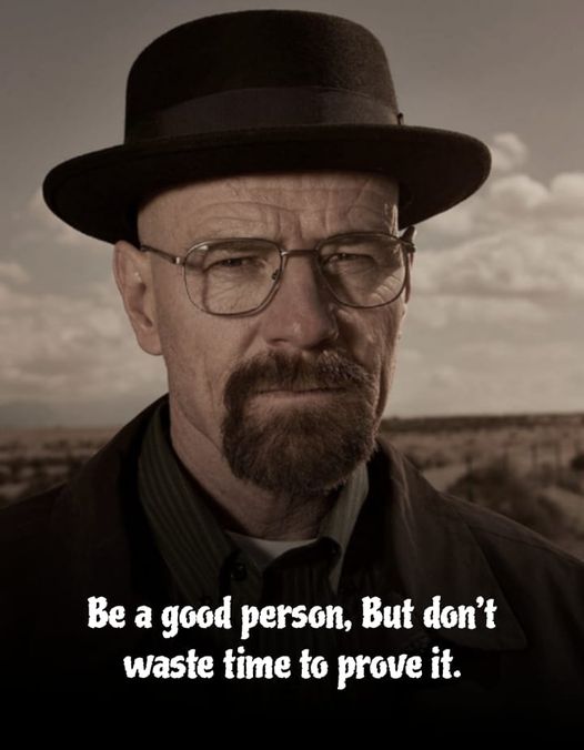 Be a good person